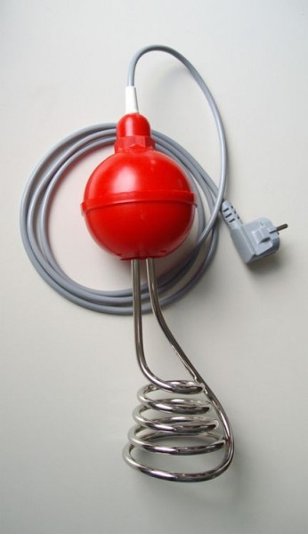 Floating Immersion heater 2000 watts "ECE 195-2" with 2 metre cable