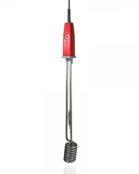 Bucket immersion heater 2000 Watt "ETS 240-V2A" - Heating element made of stainless steel (V2A)